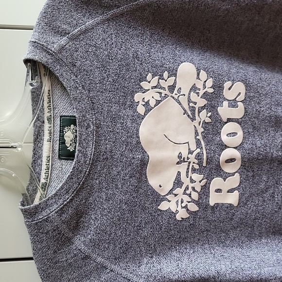Roots Sweatshirt with Logo - Women's Small - Picture 2 of 5